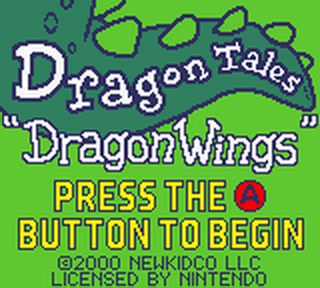 Dragon Tales Dragon Wings - GameBoy Color