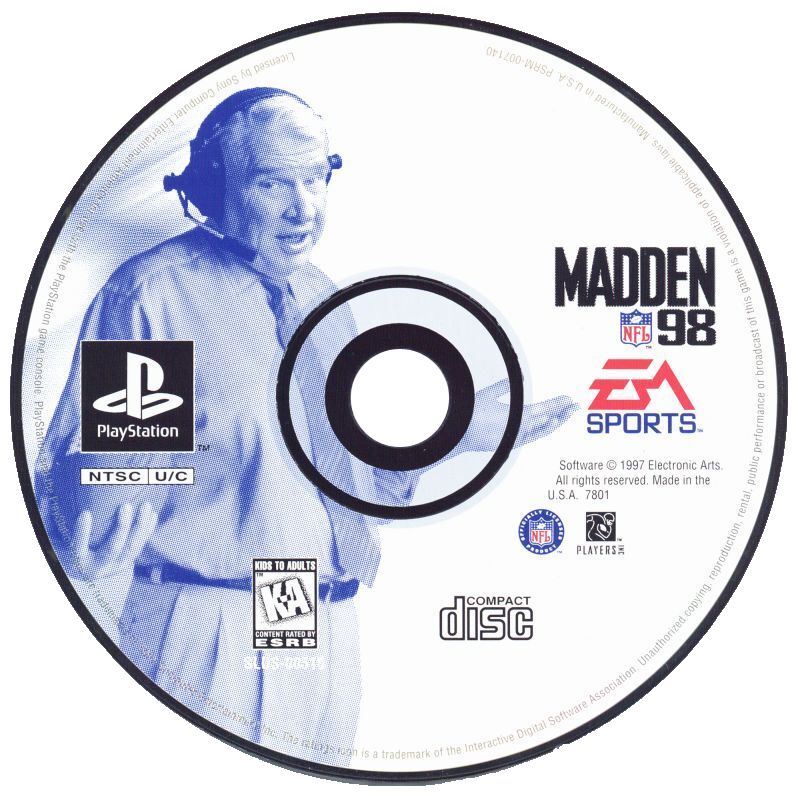 Madden 98 - Playstation