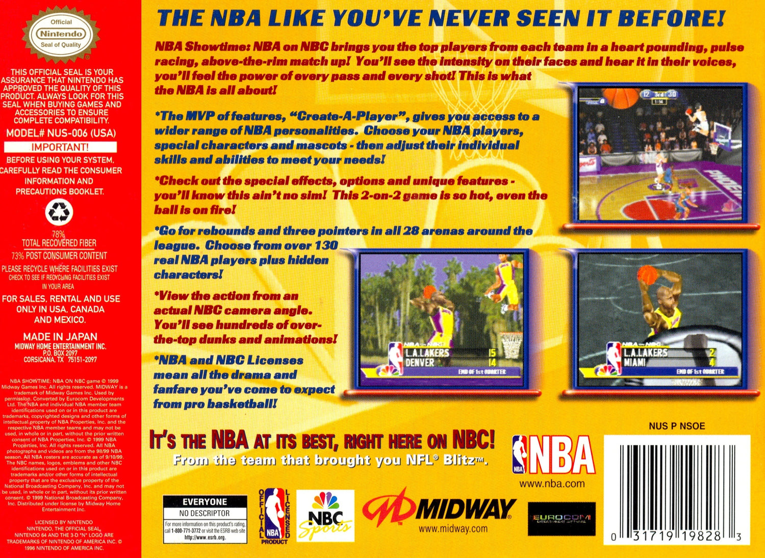 NBA Showtime - Nintendo 64