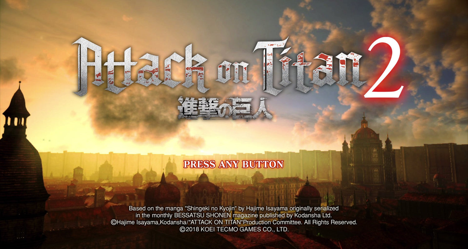 Attack on Titan 2 - Playstation 4