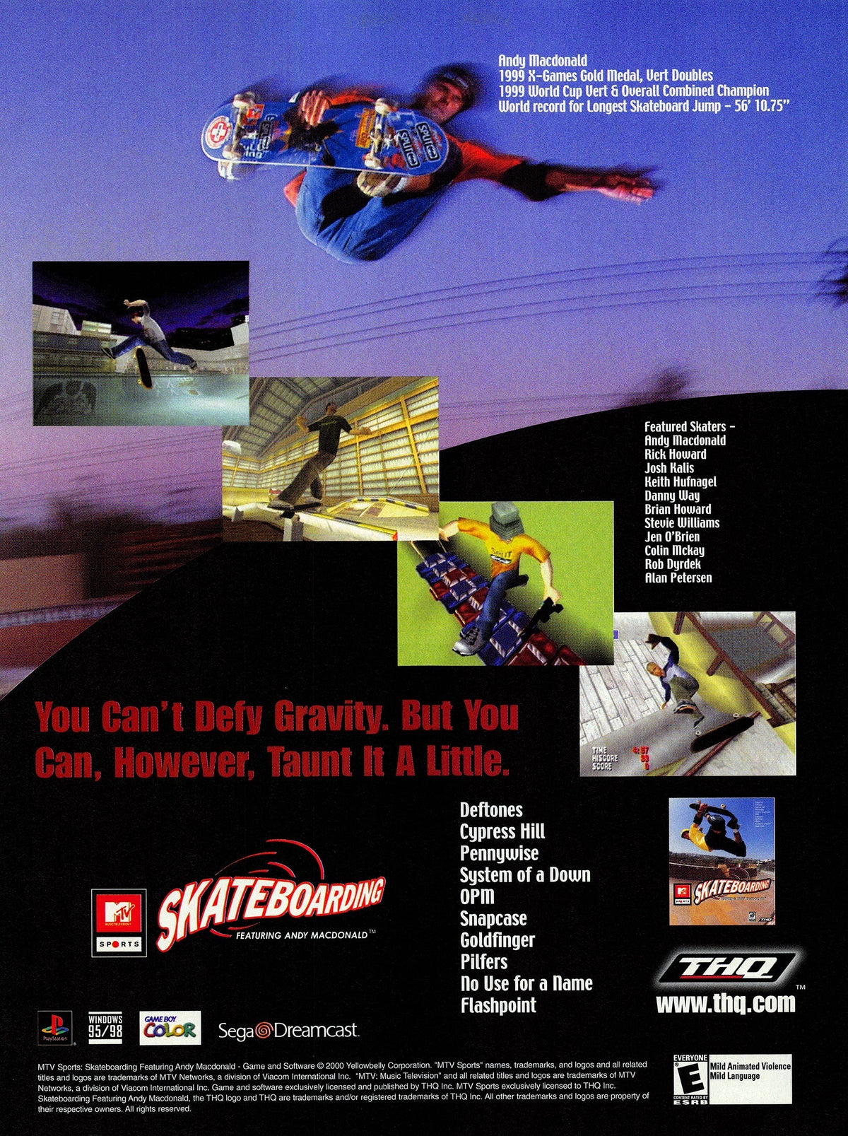 MTV Sports Skateboarding - Playstation