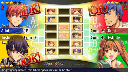 Ys Vs. Trails In The Sky: Alternative Saga - Playstation 4