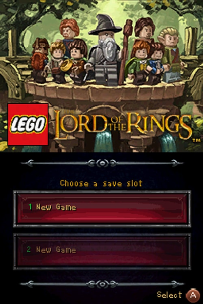 LEGO Lord Of The Rings - Nintendo DS - Retro Island Gaming