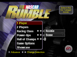 NASCAR Rumble - Playstation