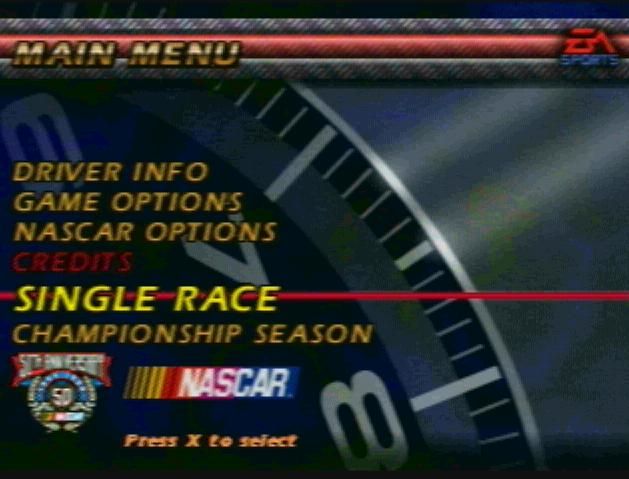 NASCAR 99 - Playstation