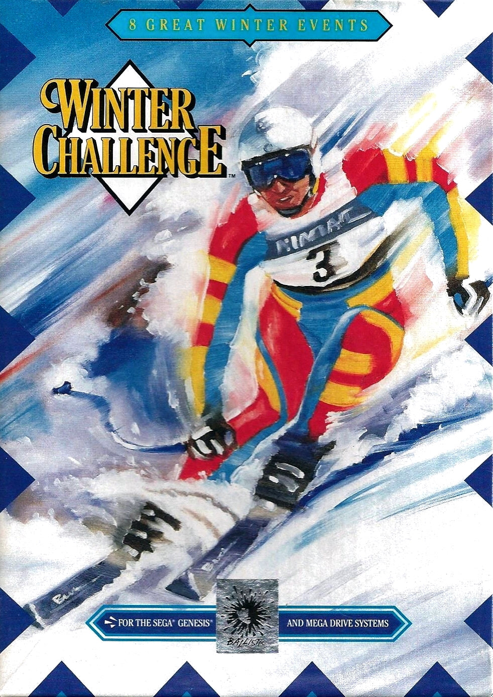 Winter Challenge - Sega Genesis - Retro Island Gaming