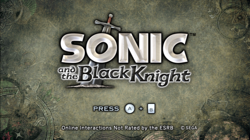 Sonic and the Black Knight - Wii