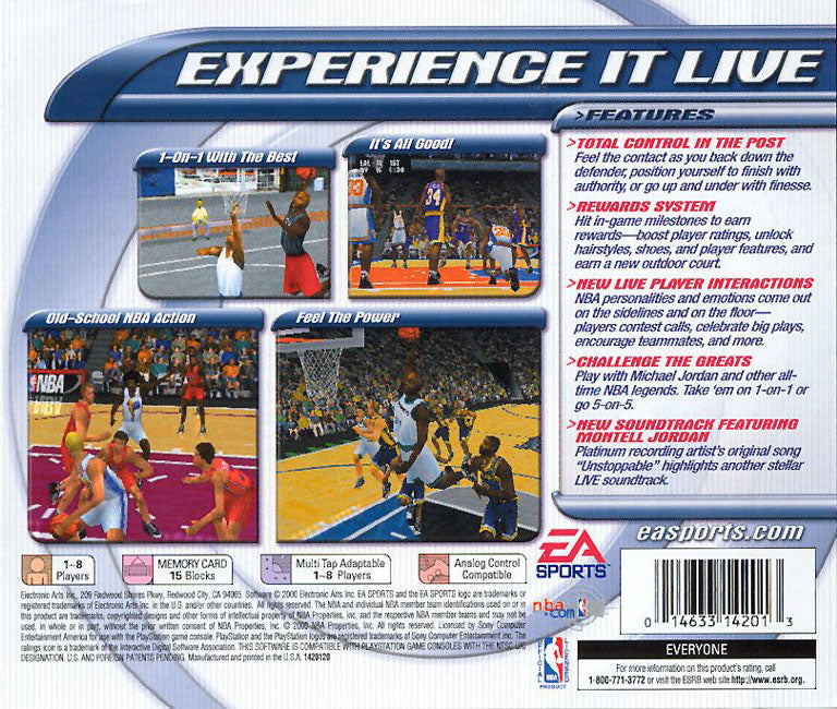 NBA Live 2001 - Playstation