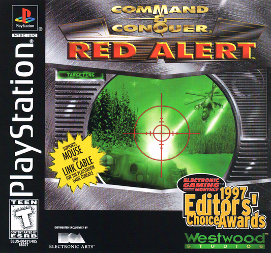 Command and Conquer Red Alert - Playstation - Retro Island Gaming