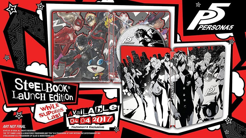 Persona 5 [Steelbook Edition] - Playstation 4