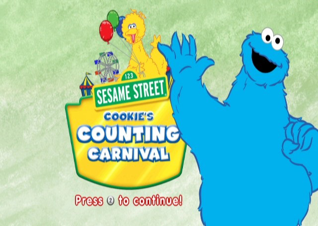 Sesame Street: Cookie's Counting Carnival - Wii