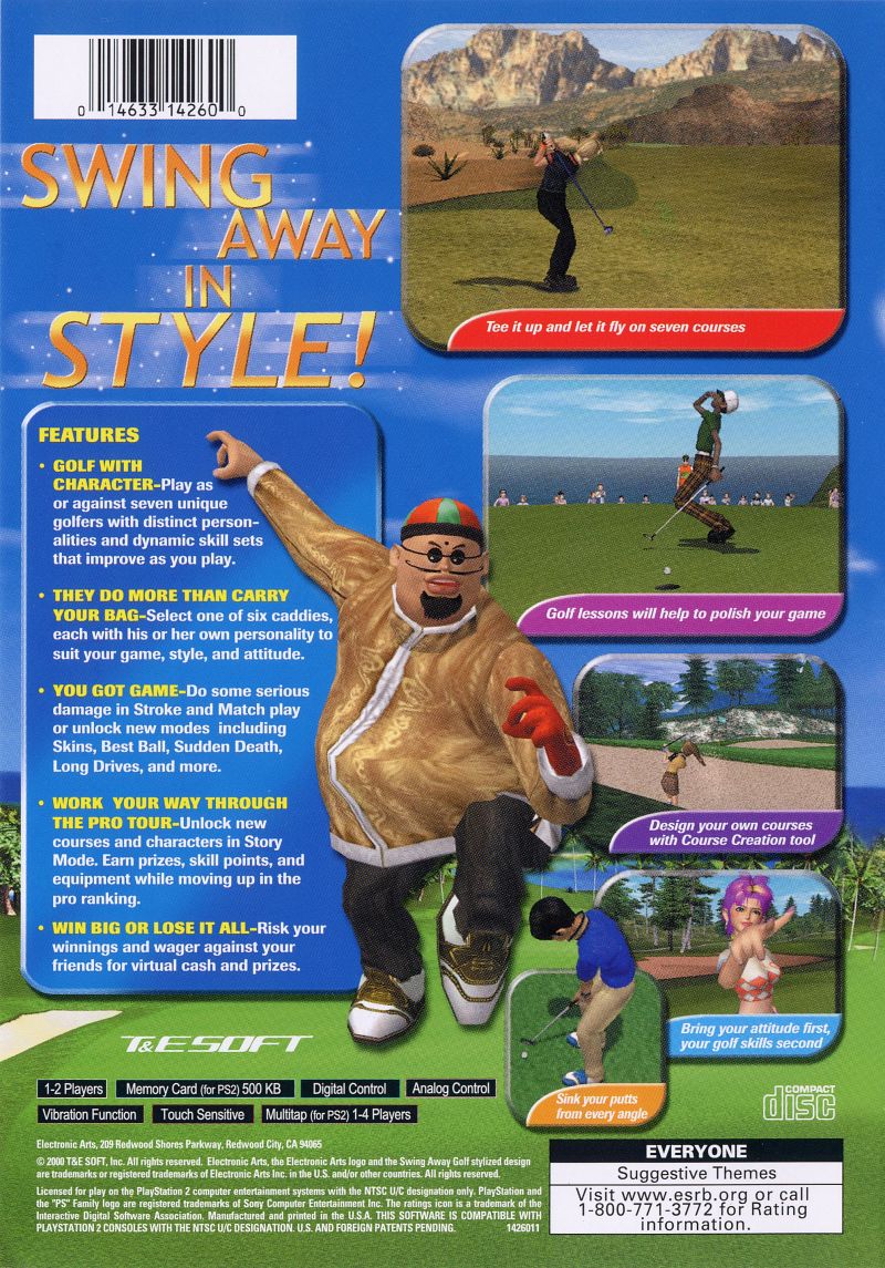 Swing Away Golf - Playstation 2