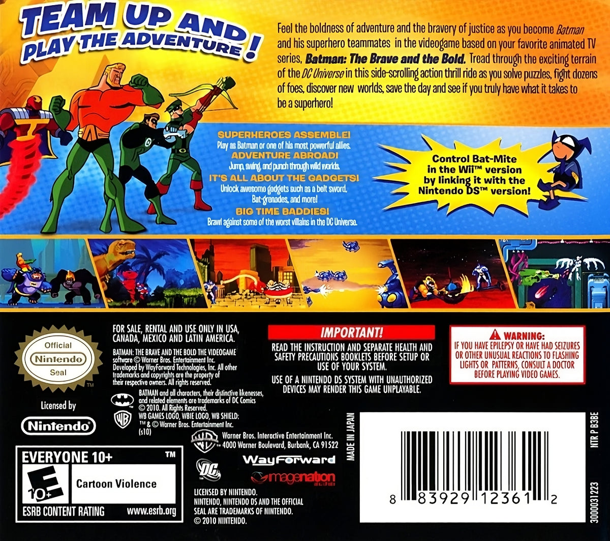 Batman: The Brave and the Bold - Nintendo DS