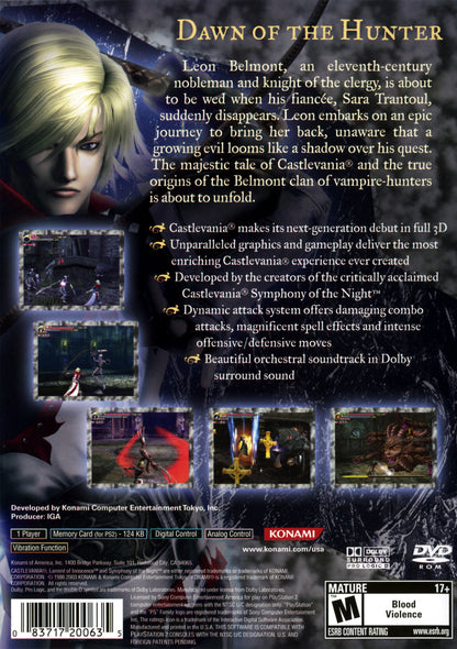 Castlevania Lament of Innocence - Playstation 2 - Retro Island Gaming