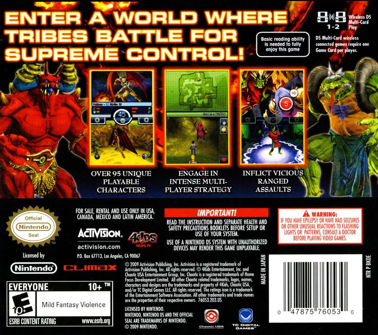 Chaotic: Shadow Warriors - Nintendo DS