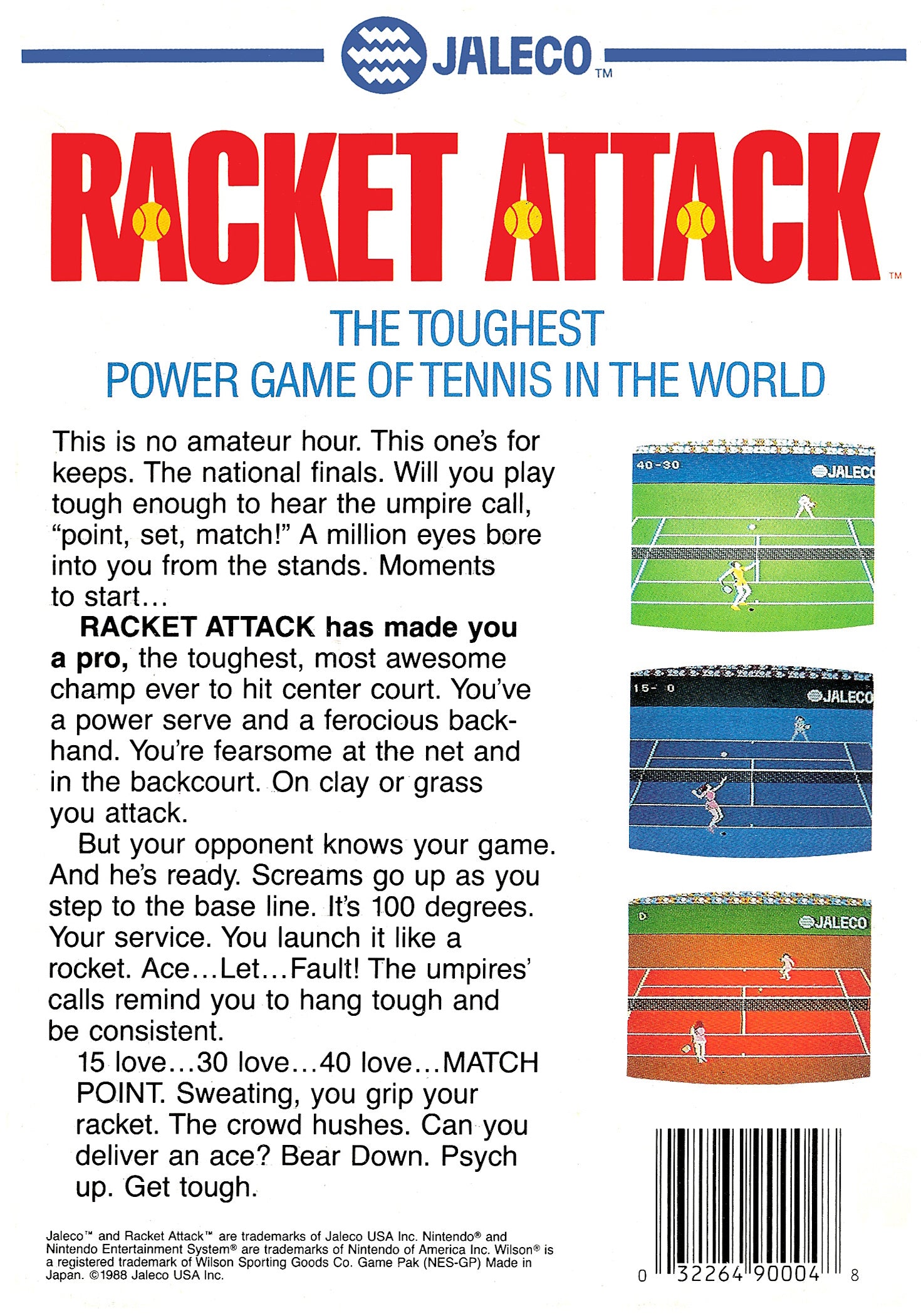 Racket Attack - NES
