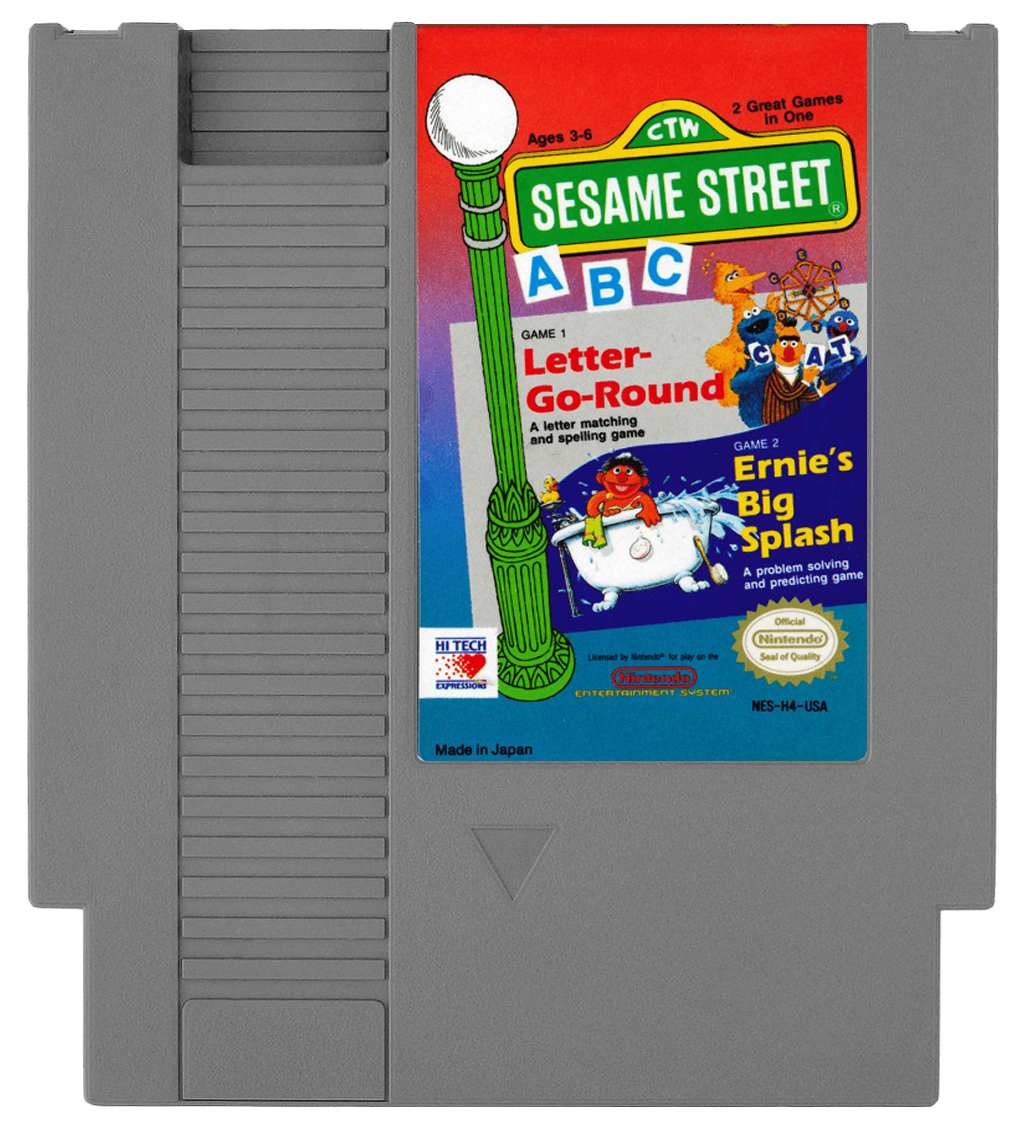 Sesame Street ABC - NES - Retro Island Gaming