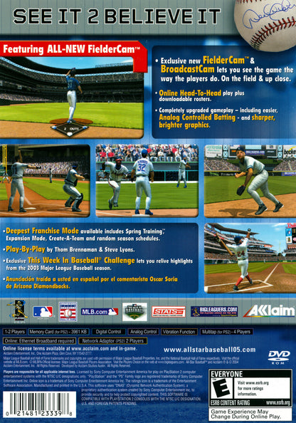 All-Star Baseball 2005 - Playstation 2 - Retro Island Gaming