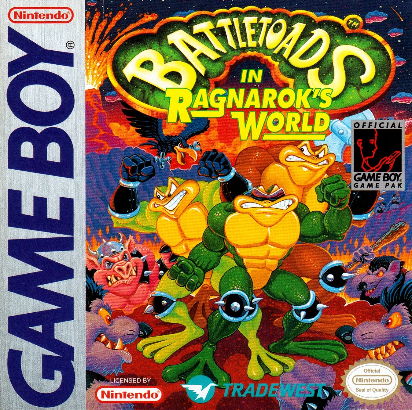 Battletoads in Ragnarok's World - GameBoy