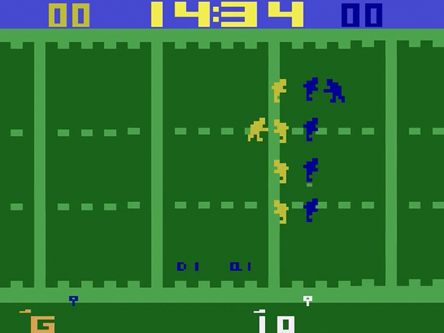 Super Challenge Football - Atari 2600 - Retro Island Gaming