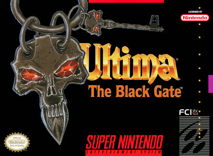 Ultima The Black Gate - Super Nintendo - Retro Island Gaming