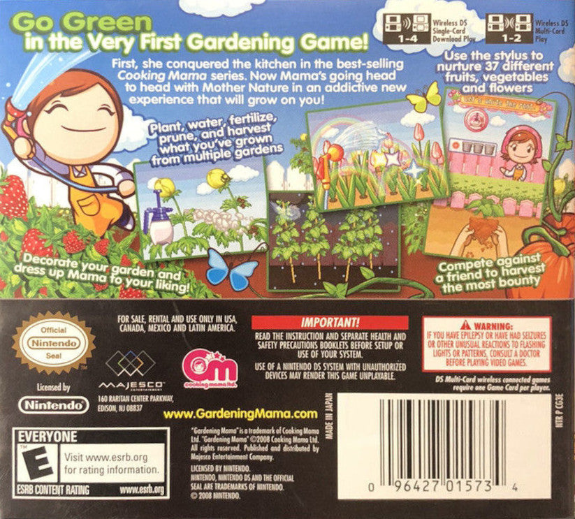 Gardening Mama - Nintendo DS