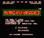 Kung Fu Heroes - NES - Retro Island Gaming