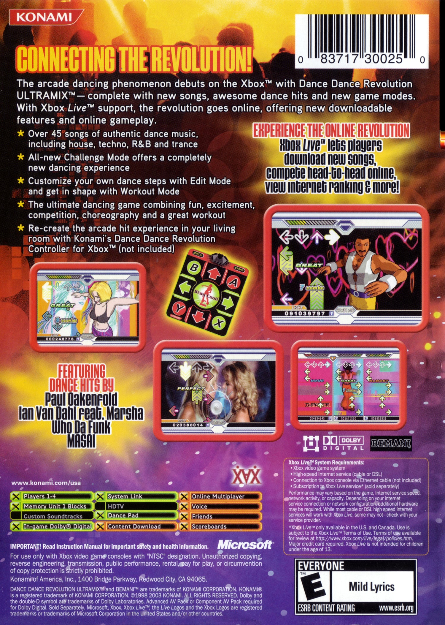 Dance Dance Revolution Ultramix [Platinum Hits] - Xbox