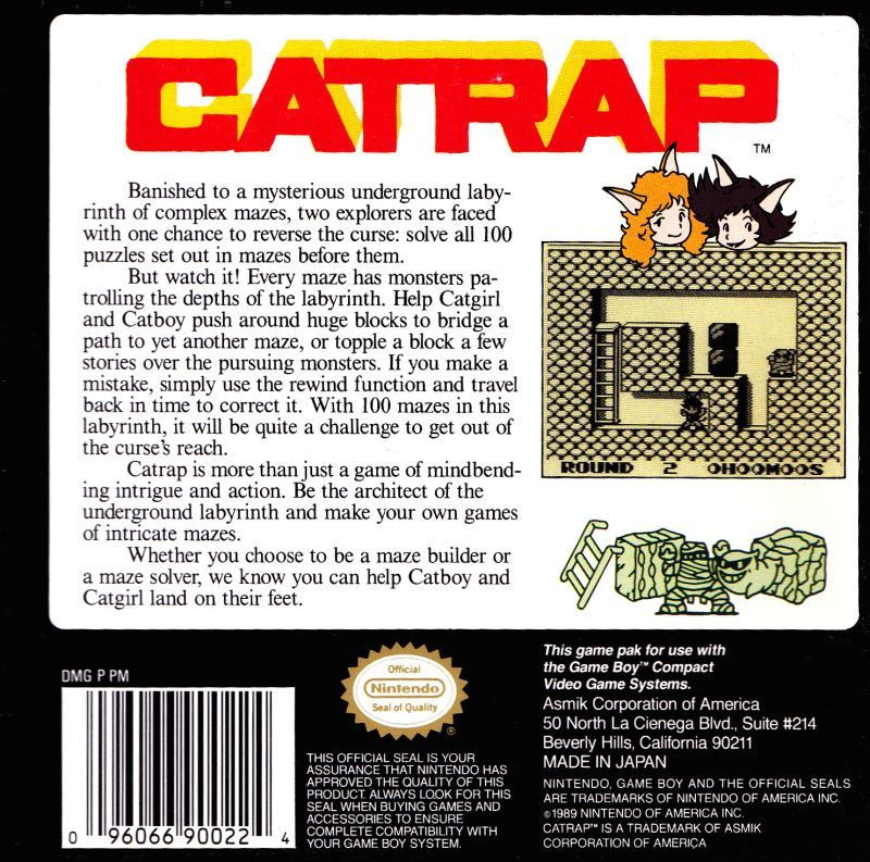 Catrap - GameBoy