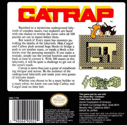 Catrap - GameBoy - Retro Island Gaming
