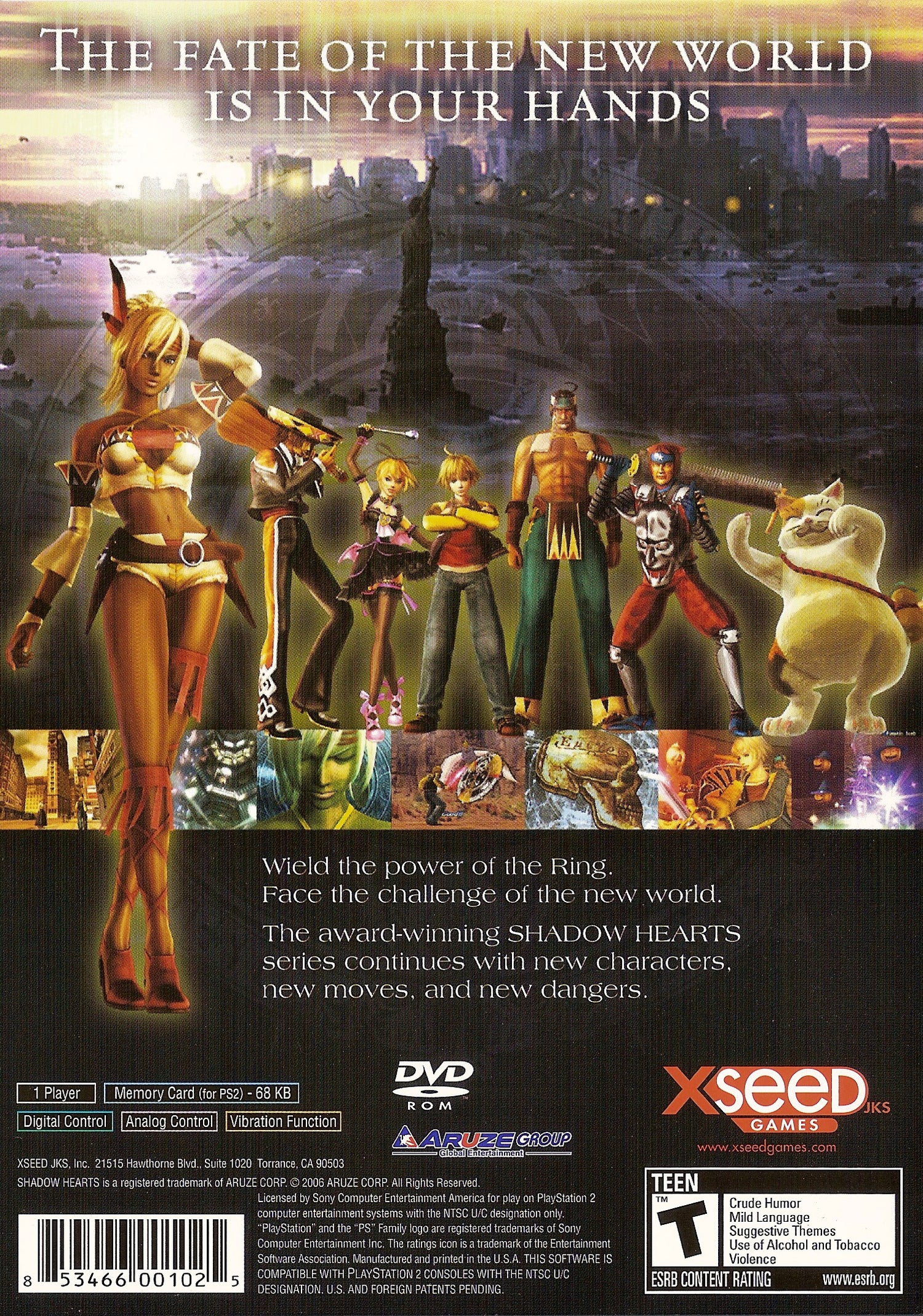 Shadow Hearts From the New World - Playstation 2