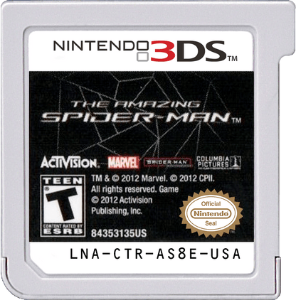 Amazing Spiderman - Nintendo 3DS