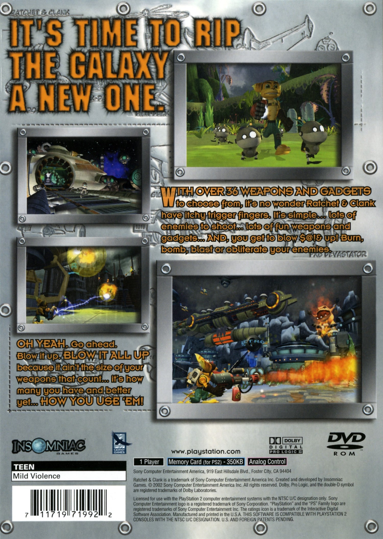 Ratchet & Clank - Playstation 2