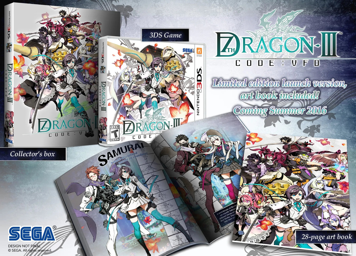 7th Dragon III Code VFD [Launch Edition] - Nintendo 3DS