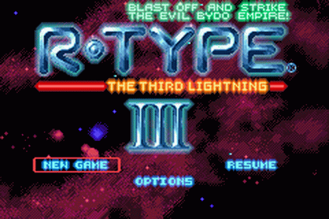 R-Type III The Third Lightning - GameBoy Advance