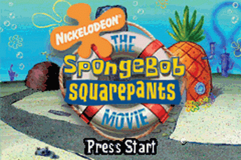 SpongeBob SquarePants The Movie - GameBoy Advance