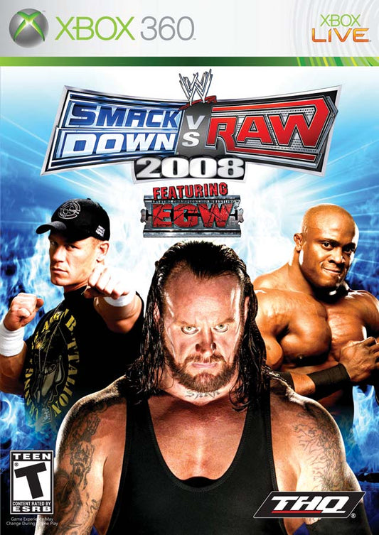 WWE Smackdown vs. Raw 2008 - Xbox 360 - Retro Island Gaming
