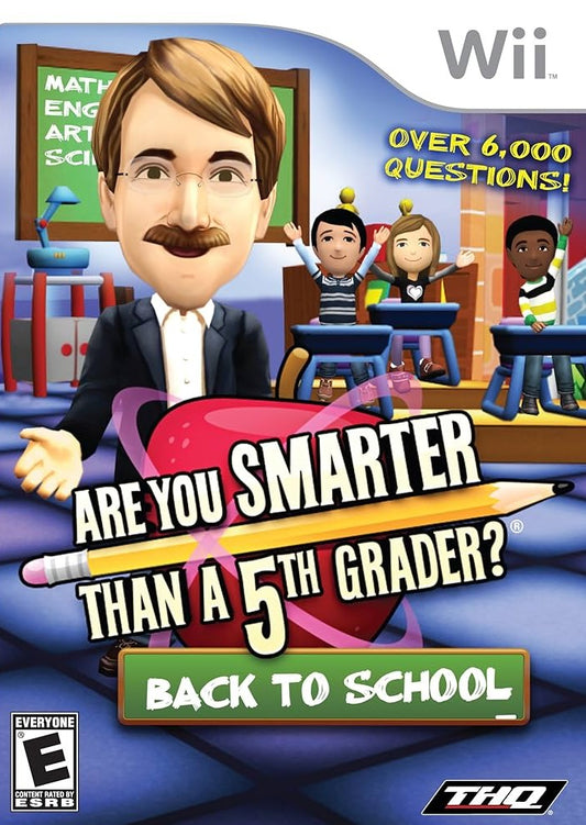 Are You Smarter Than A 5th Grader? Back to School - Wii - Retro Island Gaming