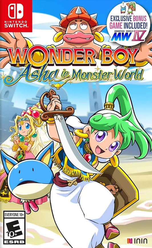 Wonder Boy: Asha in Monster World - Nintendo Switch