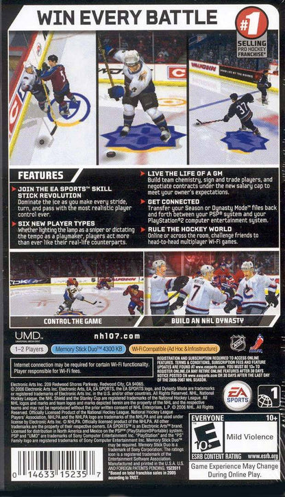 NHL 07 - PSP - Retro Island Gaming