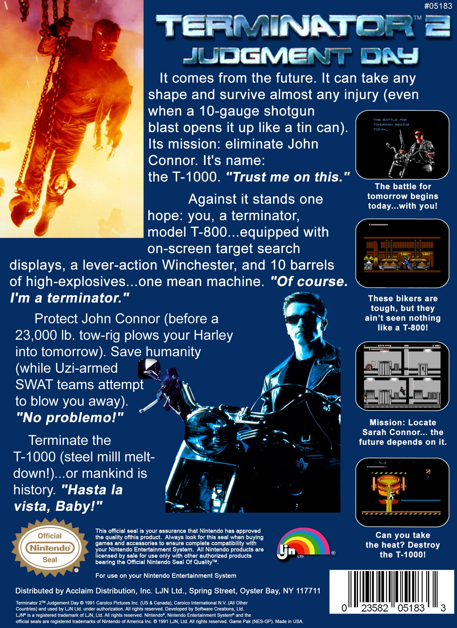 Terminator 2 Judgment Day - NES