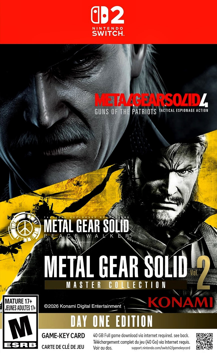 Metal Gear Solid: Master Collection Vol. 2 - Nintendo Switch 2