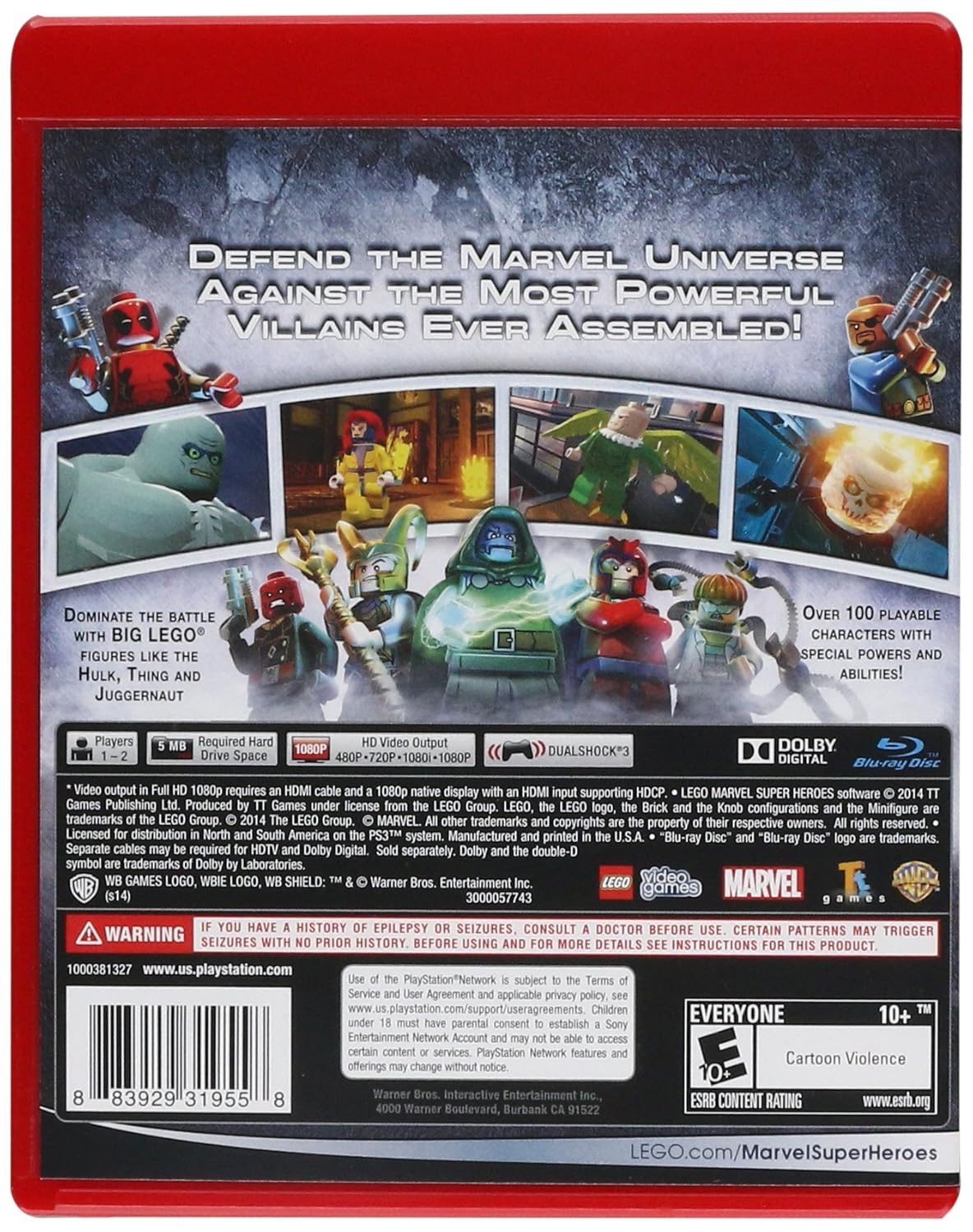 LEGO Marvel Super Heroes [Greatest Hits] - Playstation 3
