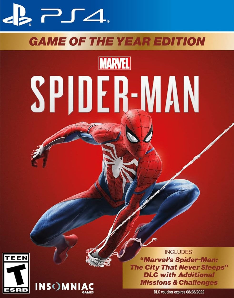 Marvel Spiderman [Game of the Year] - Playstation 4