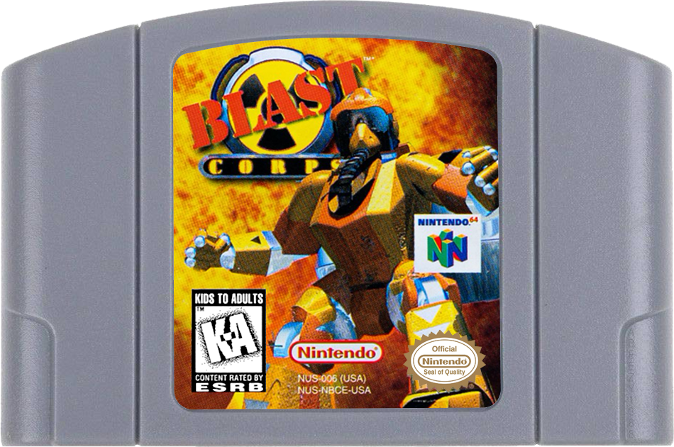 Blast Corps - Nintendo 64 - Retro Island Gaming