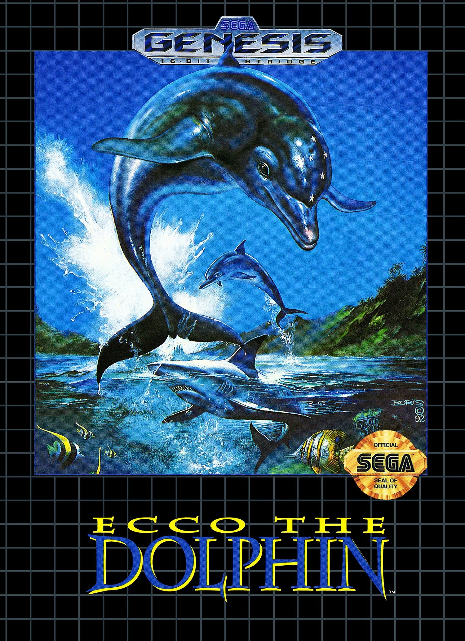 Ecco the Dolphin - Sega Genesis