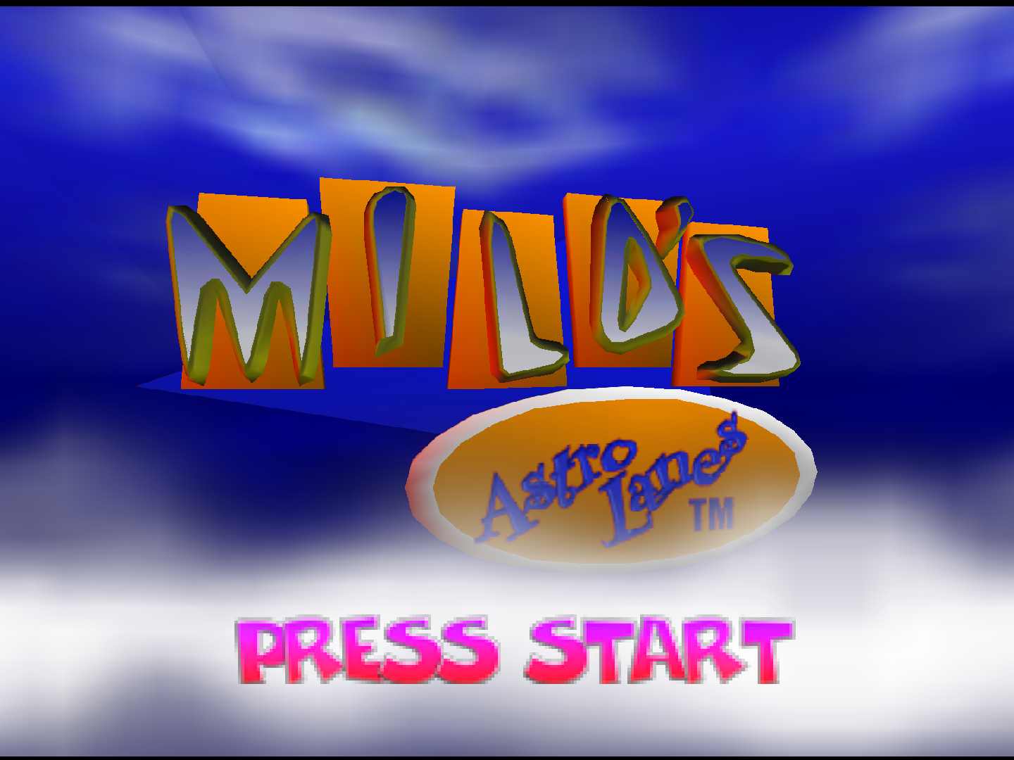 Milo's Astro Lanes - Nintendo 64