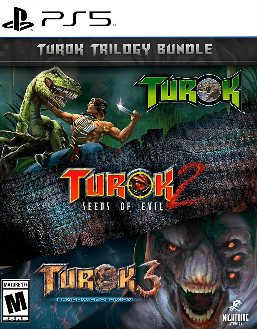 Turok Trilogy Bundle - Playstation 5
