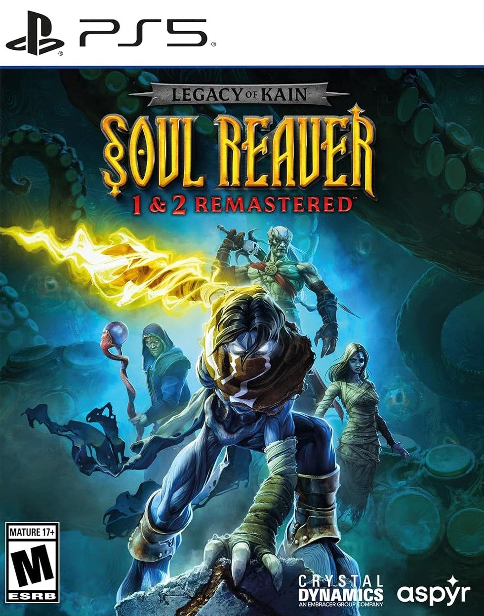Legacy Of Kain Soul Reaver 1 & 2 Remastered - Playstation 5