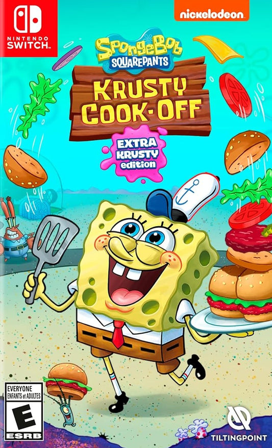 Spongebob: Krusty Cook-Off Extra Krusty Edition - Nintendo Switch - Retro Island Gaming